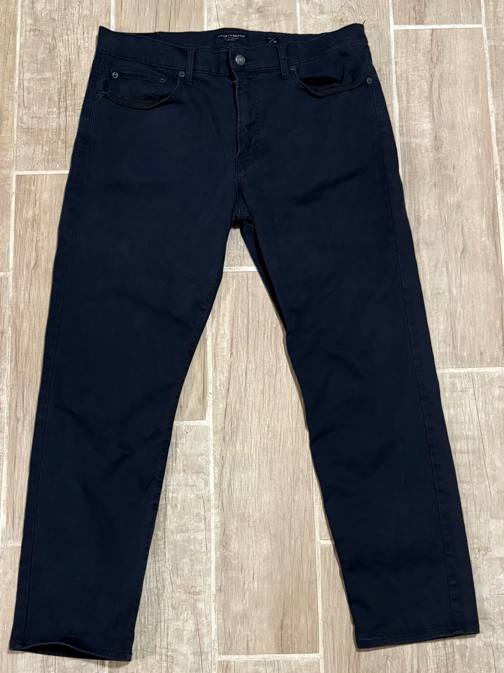 Men's Black lucky jeans Straight Jeans